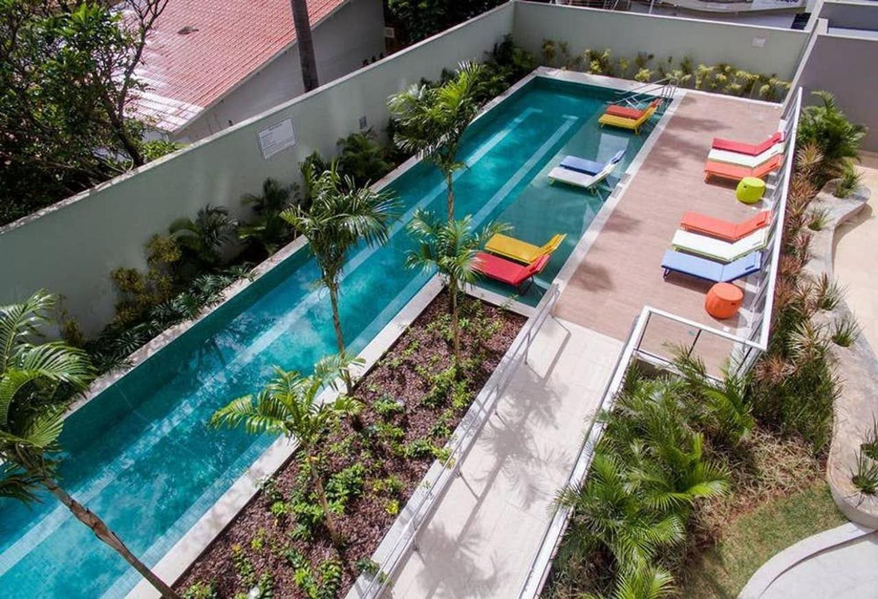 Apartamento Luxuoso De 2 Quartos- Edificio The Expression - Setor Bueno - Th1901 戈亚尼亚 外观 照片
